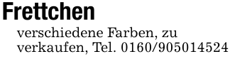 Frettchen verschiedene Farben, zuverkaufen, Tel. 0160/905014524